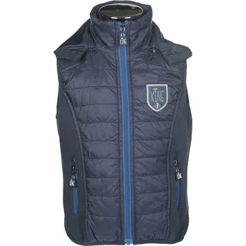 HKM VESTA JEZDECKÁ KING ROYAL MODRÁ 122/128