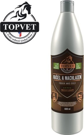 TOPVET TOPVET Sirup Kašel a nachlazení - koně 1000 ml