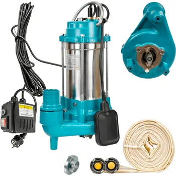 Kalový set - Ponorné kalové čerpadlo WQV 7-16-1,5 s drtičem a hadicí 20m