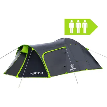 Peme Taurus Iglo 3 zelený/šedý Stan Peme Taurus Iglo 3 zelený/šedý
