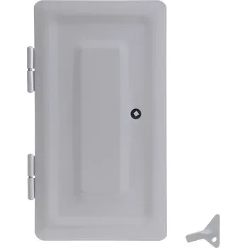 Komínová dvířka Levior 65063 šedá