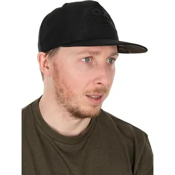 Kšiltovka Fox Kšiltovka Black/Camo Flat Peak Snapback Hat