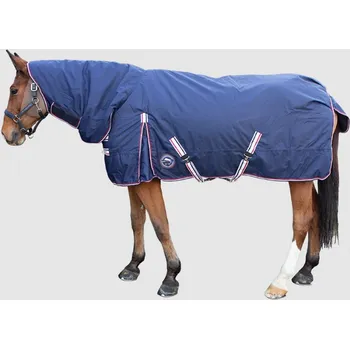 Sport KENTAUR Deka zimní nepromokavá s krkem Kentaur modrá 145