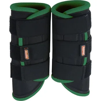 Koňské kamaše Chrániče MANMAT zadní Cob zelené