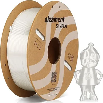 Příslušenství k 3D tiskárně Alzament PLA Silk 1 kg White