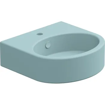 Umyvadlo Umyvadlo Like 45BW keramické, ice matná, 45x44 cm, LKLAVBW45037
