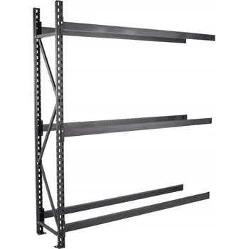 Dílenský regál Regál na pneumatiky 200x185x45 černý - dodatkový segment
