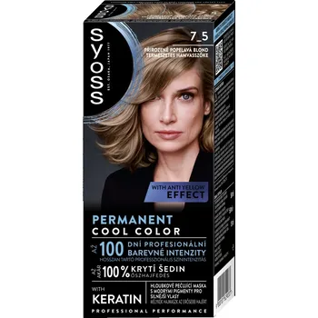 Holítko Syoss BL 7_5 Přirozený popelavě plavý