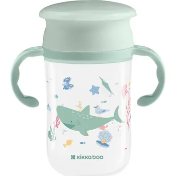 Trénovací hrnek KIKKABOO 360° 300ml 12m+ Deep Sea