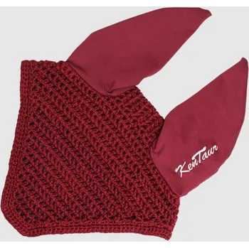 Koňská maska proti hmyzu KENTAUR Čabraka s výšivkou Kentaur vínová