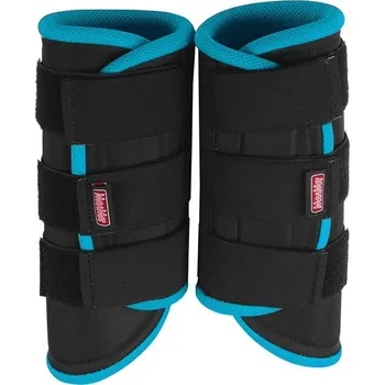 Koňské kamaše Chrániče MANMAT zadní Cob tyrkysové