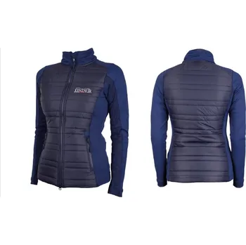 Vybavení pro jezdce KENTAUR Dámská bunda s výšivkou Kentaur M modrá