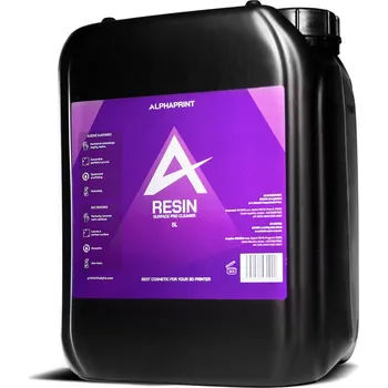 Příslušenství k 3D tiskárně Alphaprint Resin Surface Pro Cleaner 5 l – profesionální čistič pryskyřice pro 3D tisk