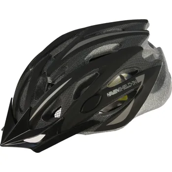 Cyklistická přilba Přilba HAVEN Shield-ON black/grey (Barva černá/šedá, velikost L/XL)