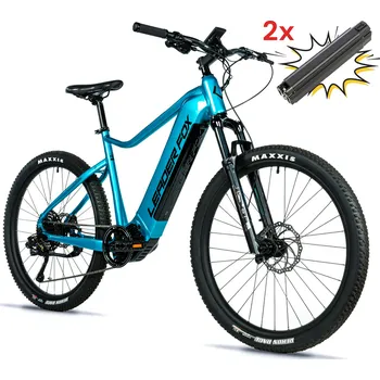 Elektrokolo Leader Fox KENT 27,5", rám 17,5", 2025-1, light blue - ZDARMA dopravné, odborná montáž, seřízení a skládací zámek FORCE! (Záruka nejlepší ceny. Nalezli jste někde lepší cenu? Napište nám a zkusíme ji trumfnout! )