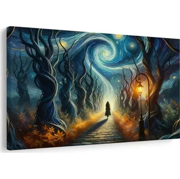 Obraz Dovido Obraz cesta do hvězdné noci