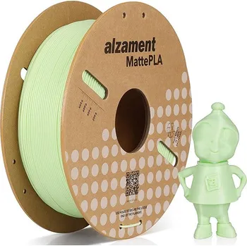 Příslušenství k 3D tiskárně Alzament PLA Matte 1 kg Green