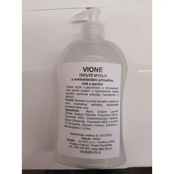 Mýdlo Mýdlo tekuté VIONE, antibakteriální, 500 ml