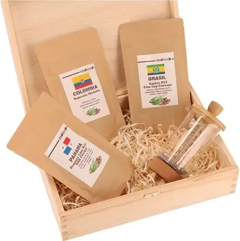 Dárková krabička Dárková sada pro znalce dobré kávy