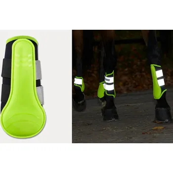 Koňské kamaše WALDHAUSEN Chrániče reflexní Waldhausen žluté L