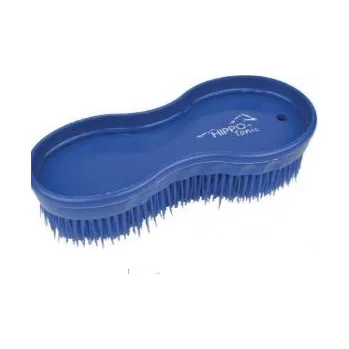 Čištění pro koně Kartáč Hippo-Tonic Magic brush, modrá