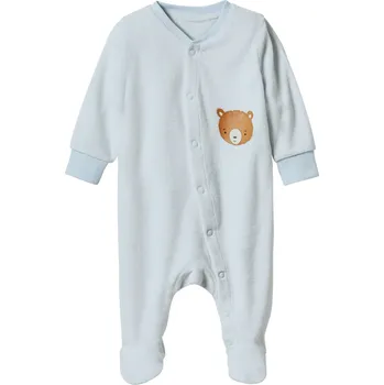 lupilu® Chlapecký overal na spaní s BIO bavlnou (světle modrá, 74/80)