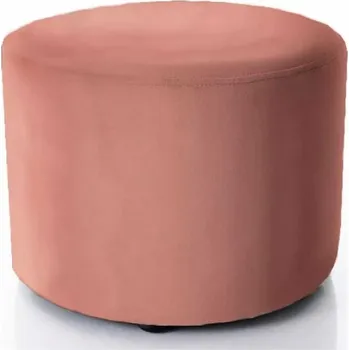 Taburet Taburet Caen A Velvet, růžová