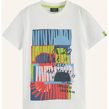 Pánské tričko Scotch & Soda Chlapecké Tričko, Tričko, 164