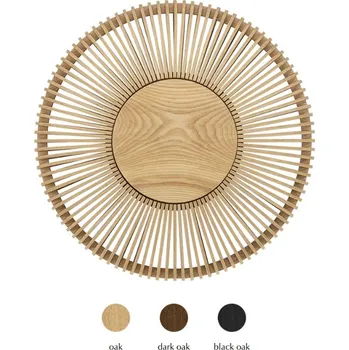 Nástěnné svítidlo Umage Umage Clava Up large 49 cm nástěnné dřevěné svítidlo Barevná úprava: černý dub