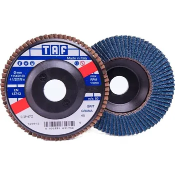 TAF CIP P120 lamelový brusný kotouč šikmý 125x22mm