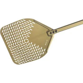Lopata na pizzu GI-METAL Lopata na pizzu GOLD sázecí perforovaná 33x33 cm, G.H.A