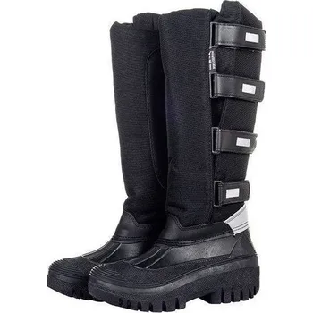 Jezdecká obuv HKM Boty jezdecké zimní vysoké HKM Kodiak fashion