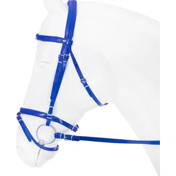 HORKA Uzdečka Horka PVC Flashy modrá Full