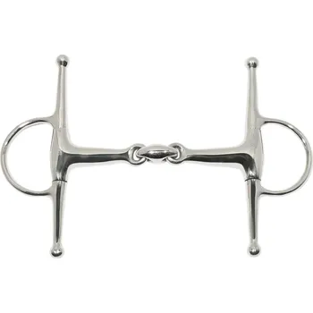 Udidlo pro koně Udidlo Feeling roubíkove 2x lomené tl. 19mm 12,5