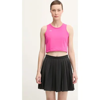 Top Pangaia Cotton-Stretch Tank Top, M, růžová, 42X