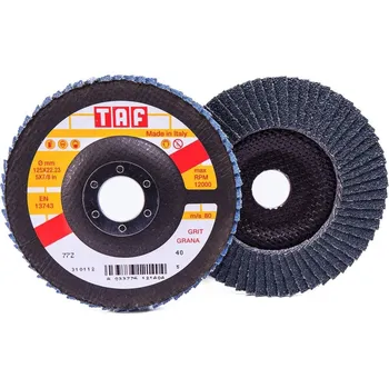 TAF ZK P060 lamelový brusný kotouč šikmý 115x22mm