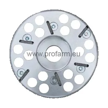 KERBL Kotouč brusný, segmentový Alu, 6 segmentů, 120 mm