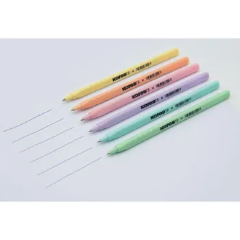 Kuličkové pero trojhranné KORES K0-Pen 1,0mm modré