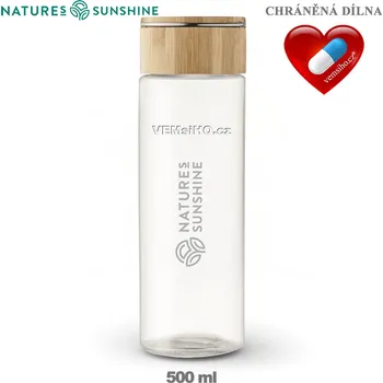 ❤️ NSP Skleněná láhev s logem | 500 ml | AKCE: SLEVA . 0208 ❤️ 500 ml ❤️ Nature's Sunshine® USA ❤️ VEMsiHO.cz - CHRÁNĚNÁ DÍLNA ❤️ Natures Sunshine ❤️