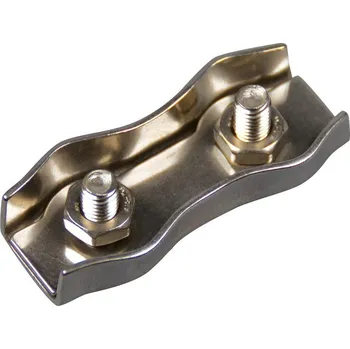 Ohradník Spojka na lanko dvojitá NEREZ 3mm