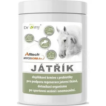 Krmivo pro koně DROMY DROMY Játřík concentrate 1500 g