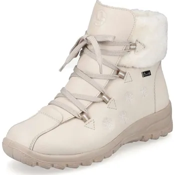 Dámské kozačky Dámská kotníková obuv RIEKER L7106-60 béžová W5 37