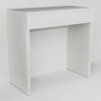 Toaletní stolek Toaletní stolek s dvěma zásuvkami (v. 76,5cm)