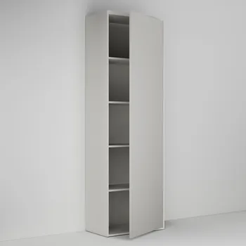 Šatní skříň Skříň ke kóji s dvířkem, policemi (hl. 42cm)