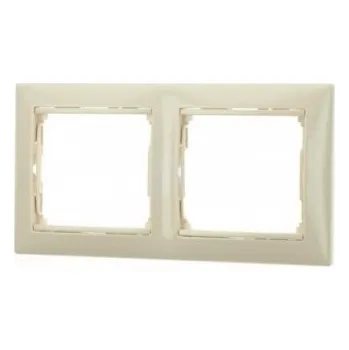 Rámeček mont.VALENA 2x 774352 béž GENERI, s.r.o. 07-04-095-57231