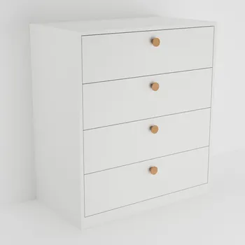 Komoda Komoda se čtyřmi zásuvkami - vysoká