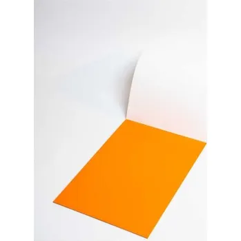 Potravinová fólie Elektrostatická popisovací fólie Symbioflipcharts 50 x 70 cm - 25 listů, oranžová