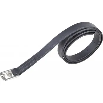 Jezdecké sedlo TŘMENOVÉ ŘEMENY HKM SHETTY (dětské) 80cm, ČERNÉ