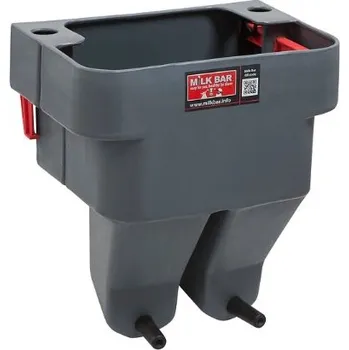 napáječka pro hospodářská zvířata Nádoba napájecí (milk bar) vnitřně členěný s 2 struky - 14 litrů