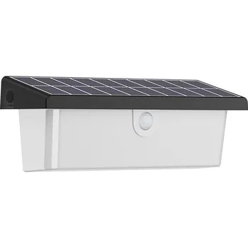 Venkovní osvětlení Prezent 65282 - LED Solární nástěnné svítidlo se senzorem ALEA LED/8W/3,7V IP65